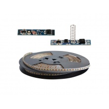 LED pásek sada 20m 12V 3528 120LED/m IP20 max. 9,6W/m bílá teplá extra, gold + TD311 + LSS309