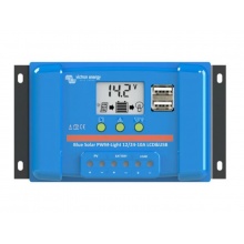 Solární regulátor PWM Victron Energy 10A  LCD a USB 12V/24V