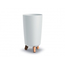 Květináč GRACIA TUBUS SLIM bílý 19,5cm