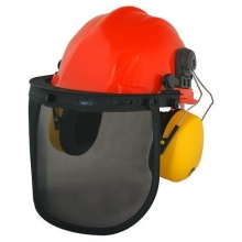 Safetyco SM-409P, ochranný štít, přilba,helma a chránič sluchu
