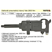 YATO Rázový utahovák Yato 2600 Nm 1
