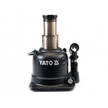 Zvedák hydraulický  YATO panenka s 2 stupňovým pístem, 10 tun, nízkoprofilový