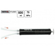 Pumpa olejová injekční YATO, 500ml, se dvěma hadičkami