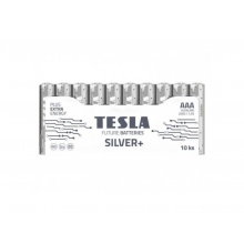 Baterie Tesla SILVER+ AAA tužková baterie 10ks (LR03, shrink)