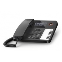 Telefon šňůrový Gigaset DESK 600, černý