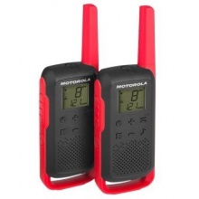 Vysílačka Motorola T62, 2 ks, červená