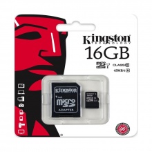 MicroSDHC Kingston 16GB class 10 UHS-1