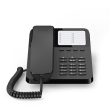 Telefon šňůrový Gigaset DESK 400, černý