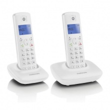 Telefon bezšňůrový Motorola T402+ Duo, bílý