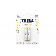 Baterie Tesla GOLD+ - mikrotužková baterie AAA, 2 ks (LR03, blistr)