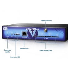 2N VoiceBlue Next, IP GSM brána, 2xUMTS (Telit), LCR, SMS, PoE, ME