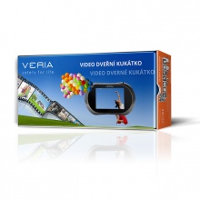 Elektronické digitální dveřní videokukátko VERIA DDK 5084C CZ