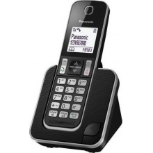 Telefon bezšňůrový Panasonic KX-TGD310FXB, černý