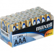 Alkalická baterie Maxell (mikrotužková) L03/AAA, 1,5V, 4 ks ve shrinku