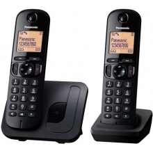 Telefon bezšňůrový Panasonic KX-TGC212FXB, černý