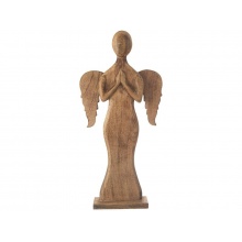 Anděl z mangového dřeva ORION XL