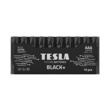 Bateri Tesla BLACK+ alkalická mikrotužková baterie AAA (LR03, blister) 10 ks