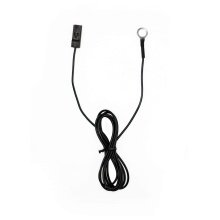 Kabel černý zemnící k Monitoru MX10, pro elektrický ohradník - 300 cm