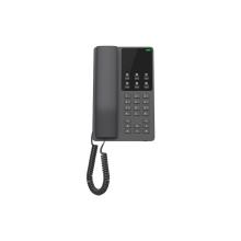 Telefon SIP, WiFi hotelový Grandstream GHP621W, černý
