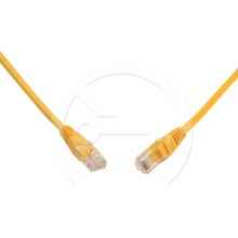 C5E-155YE-1MB - Solarix patch kabel CAT5E UTP PVC, 1m