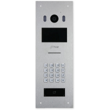 VTO6521K - IP dveřní stanice s kamerou, displejem, čtečkou a mech. klávesnicí
