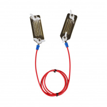 Spojovací kabel páska-páska pro elektrický ohradník - 80 cm