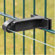 Předsazený ohradníkový izolátor na plot pro 3 - 7 cm rozteč, délka 11,3 cm 
