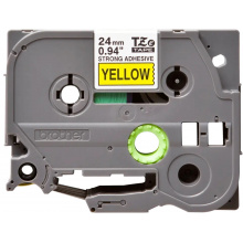 TZE-S651 - kazeta s páskou - žlutá / černá, 24 mm, 8 m, profi