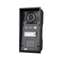 2N® IP Force, dveřní interkom, 1 tl., HD kamera, příprava pro čtečku, piktogramy, 10 W repro