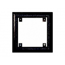 4FF 127 11.5 - rám 1 modul, KARAT INOX