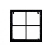 4FF 127 14.5 - rám 4 moduly, KARAT INOX