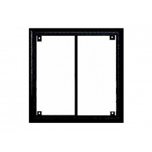 4FF 127 15.5 - rám 4 modulový jmenovník, KARAT INOX