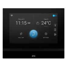 91378611 - Indoor View Wi-Fi černý - odpovídací video jednotka, LCD 7
