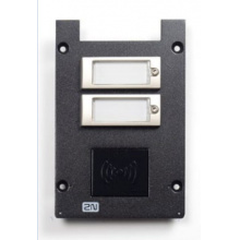 9151914 - 2N® IP Force náhradní přední panel, 2 tlačítka, pro verzi se čtečkou