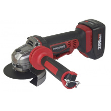 Aku úhlová bruska 115mm 20V Worcraft CAG-S20Li bez baterie a nabíječky 113904