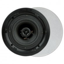 ARTSOUND FL620 - Ultra-plochý, 2-pásmový vestavný reproduktor - kulatý