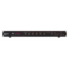 ARTSOUND MX-120M - 19” mixážní 100 V zesilovač s integrovaným přehrávačem a FM rádiem
