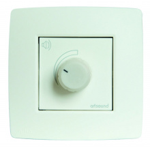 ARTSOUND N-VOLST-101 volume control stereo, bílý