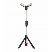AWTOOLS Aku světlo LED reflektor se stojanem, 45W, 6000lm
