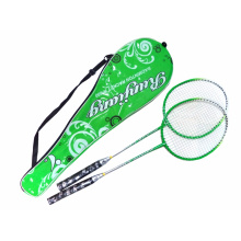 badmintonová sada DE LUXE zelená