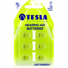 Baterie Tesla A10 do naslouchadel PR70 6ks, (blister)