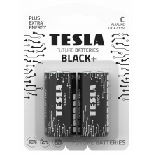Baterie Tesla BLACK+ alkalická malá baterie mono C (LR14, blister) 2 ks