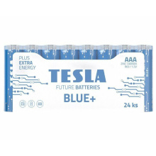 Baterie Tesla BLUE+ AAA tužková baterie 24ks, (R03, shrink)