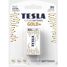 Baterie Tesla - GOLD+ - Alkalická baterie 9V (6LR61, blister) 1 ks