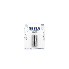 Baterie Tesla SILVER+ AAA tužková baterie 2ks,(LR03, blistr)