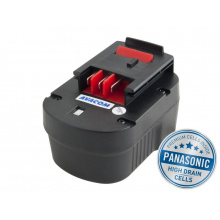 BLACK & DECKER A1712 Ni-Mh 12V 3000mAh, články PANASONIC