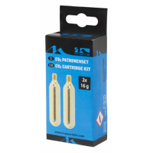 bombička hustilky M-Wave CO2 16g  se závitem 2ks original balení