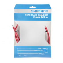 bowdeny+lanka Shimano set 1.6 x 1000/2050mm, 800/1400mm červený