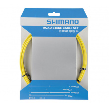 bowdeny+lanka Shimano set 1.6 x 1000/2050mm, 800/1400mm žlutý