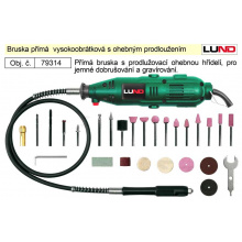Bruska přímá vysokoobrátková 135 W Lund TO-79314